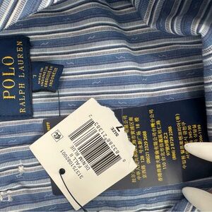 Polo by Ralph Lauren Light Blue Striped Girl’s Dress